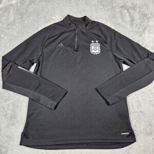 Argentina National Team Training Top Mens Large Black Adidas AFA 2020